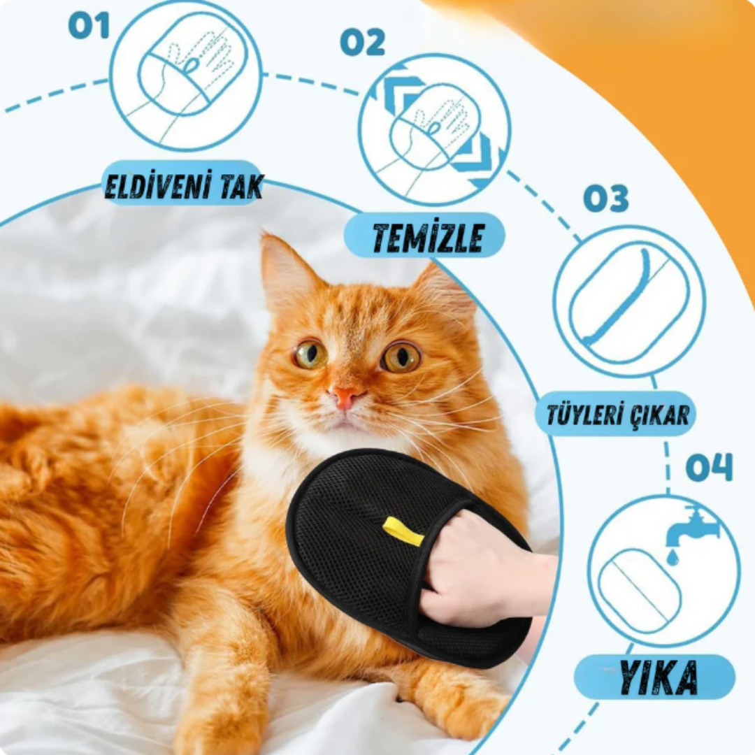 Patiska® - ULTRA TÜY TEMİZLEME ELDİVENİ